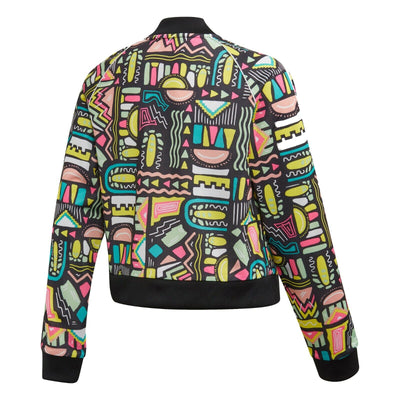 Adidas Originals Jacket Girls Cropped SST Track Jacket Urban Street jacket