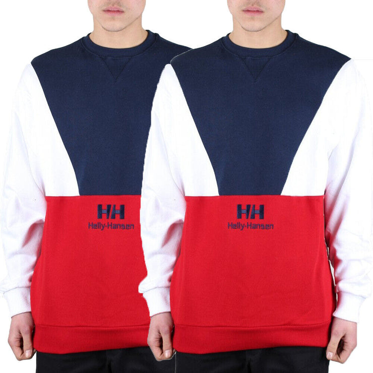 Helly Hansen Sweat Top Mens Long Sleeve Sweatshirt Casual Pullover Crew Tops