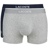 Lacoste 2 Pack Trunks Cotton Stretch Boxers Briefs Shorts 2 Pair Underwear Size