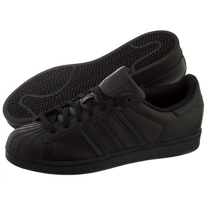 Adidas Men's Superstar Foundation Trainers Sports Shoes Sneakers Black