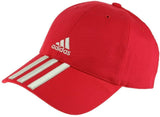 Adidas Cap Kids 3 Stripes Cap Essential Sports Hat Baseball Caps Size M Pink