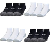 Under Armour Mens Womens 3 Pairs Pack Ankle Low UA Heatgear Socks