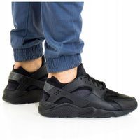 Nike Air Huarache Limited Edition Mens Trainers Sports Sneakers Triple Black