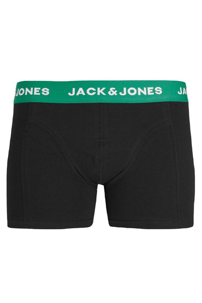 Jack & Jones Trunks Underwear 3 Pack Trunks Sports Underwear Black