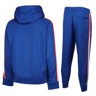 Nike Tribute Tracksuit Hoodie & Joggers Track Top Blue Sweat Pants Zip Top