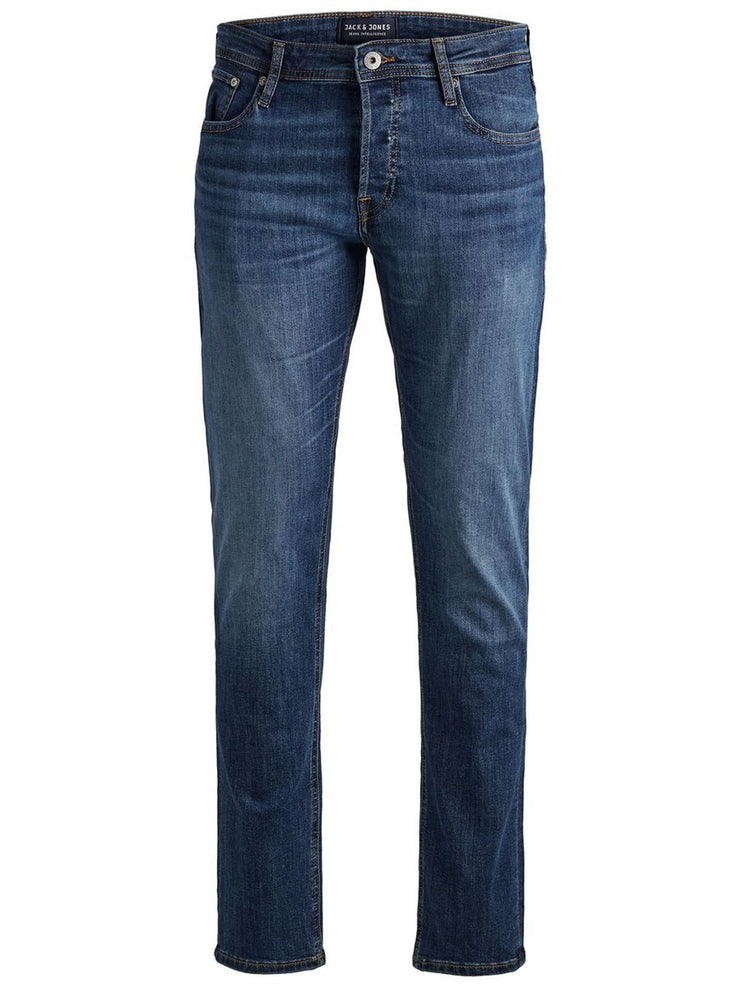 Jack & Jones Men's Tom Original Denim Comfort Fit  Jeans Regular Rise Bottoms