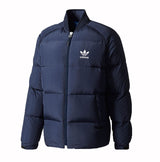 Adidas Mens Jacket Originals Superstar Down Jacket Navy Zip Jacket Winter Jacket