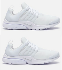 Nike Air Presto Trainers Unisex Lace Up Sneakers White Trainers