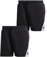 Adidas Shorts Mens Gym Running Shorts Black Drawstring Shorts