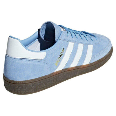 Adidas Handball Spezial Trainers Mens Light Blue Low Top Lace Up Trainers