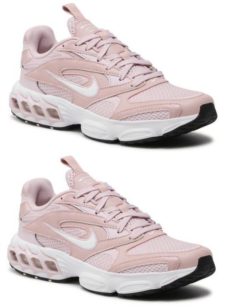 Nike Zoom Air Trainers Womens Pink Trainers Lace up Sneakers Barely Rose