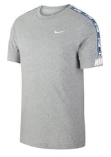 Nike T-Shirt Mens Grey Short Sleeve Tee Gym Running T Shirt Casual Tee