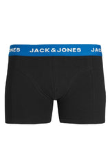 Jack & Jones Trunks Underwear 3 Pack Trunks Sports Underwear Black