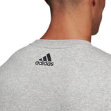 Adidas Mens Tracksuit Crew Sweat Top Sweatshirt Tango Cotton Fleece Tops Grey