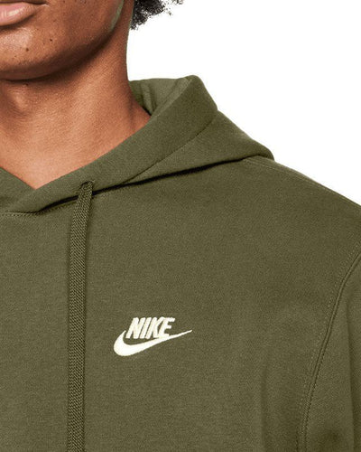 Nike Hoodie Mens Gym Running Top Long Sleeve Pullover Hoodie Green