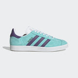 Adidas Gazelle Trainers Low Top Lace Up Mens Trainers Aqua Gym Sneakers