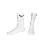 Umbro Socks Unisex Sports Socks Gym Running Socks White 5 PACK Socks