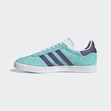 Adidas Gazelle Trainers Low Top Lace Up Mens Trainers Aqua Gym Sneakers
