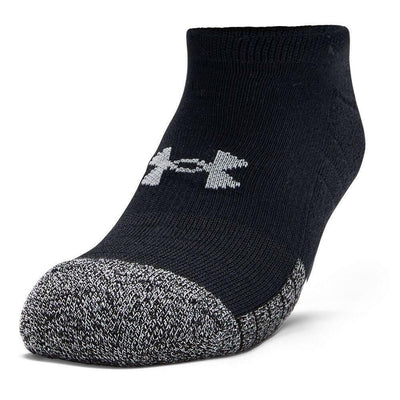 Under Armour Mens Womens 3 Pairs Pack Ankle Low UA Heatgear Socks