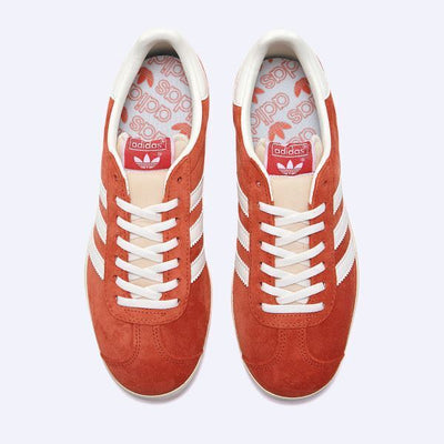 Adidas  Gazelle Mens Low Top Lace Up Trainers Gym Sneakers Red Classic Trainers