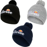 Ellesse Beanie Pom Pom Knit Beanies Winter Headwear Hats Cap