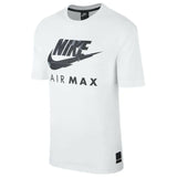 Nike Mens Air Max T Shirt Jersey Cotton T-Shirt TShirt Crew Tops White