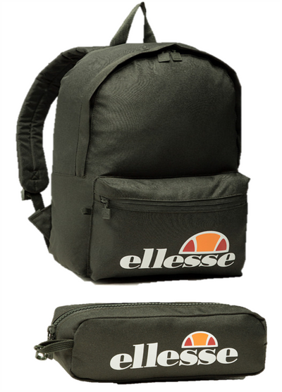 Ellesse Backpack Unisex School Backpack Casual Bag Pencil Case