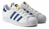 Adidas Kids Superstar Classic Trainers Kids Sneakers Shoes White