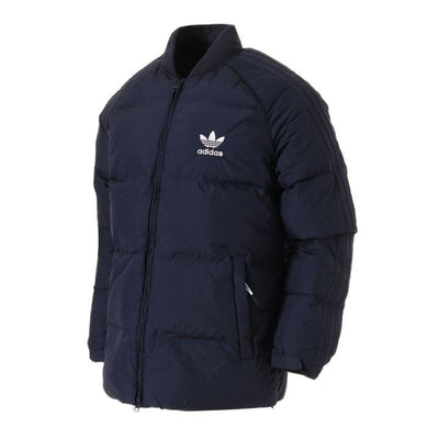 Adidas Mens Jacket Originals Superstar Down Jacket Navy Zip Jacket Winter Jacket