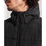 Superdry Mens Mountain Recreational Jacket Black Long Sleeve Jacket