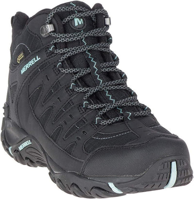 Merrell Womens Boots Accentor Mid Gore-Tex Shoes Hiking Boots Black
